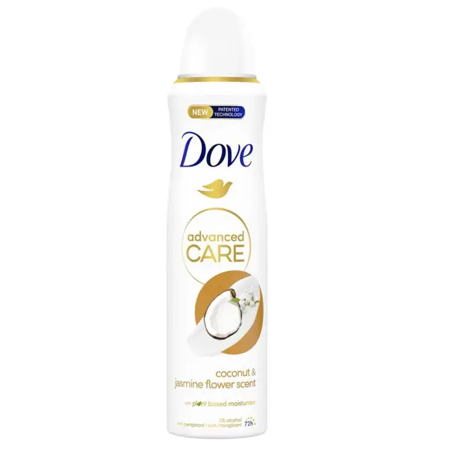 DOVE Advanced Spray Αποσμητικό 150ml Coconut