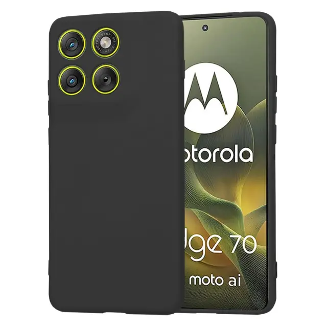 Techsuit® SoftFlex Θήκη για Motorola Edge 70 - Black