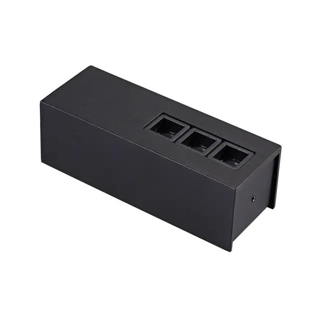 Eco Φωτιστικό οροφής LED 13W 3000K 1681lm 17.1cm μαύρο