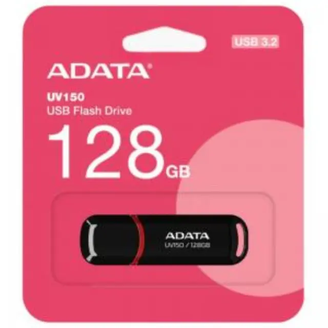 ADATA AUV150-128G-RBK USB flash drive 128 GB USB Type-A 3.2 Gen 1 (3.1 Gen 1) Black 2
