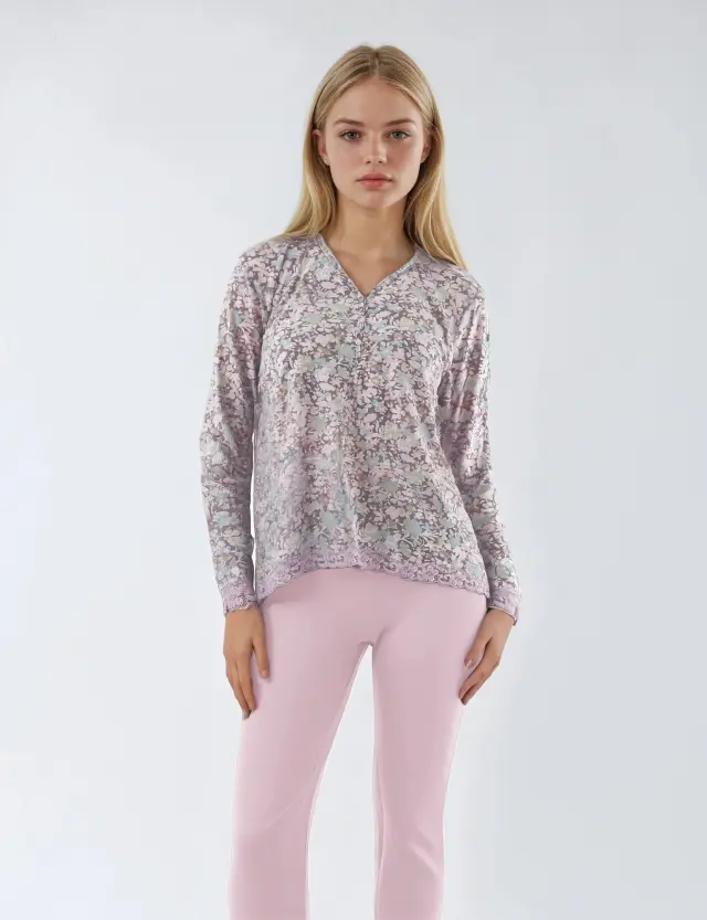 W531 - Type - PYJAMA PINK FLOWERS 2