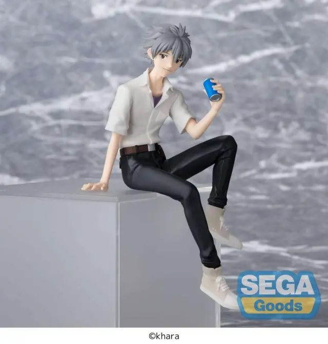 Evangelion New Theatrical Edition PM Perching PVC Statue Kaworu Nagisa 14 cm