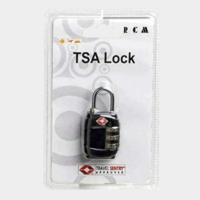 Λουκέτο με συνδυασμό και TSA κλειδαριά RCM TH1017 Μαύρο - ONESIZE 3