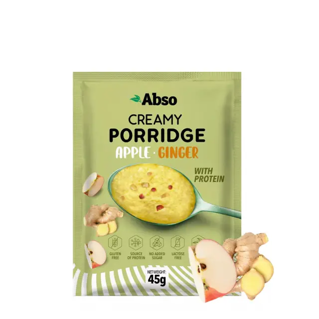 AbsoRICE Creamy Porridge Apple-Ginger