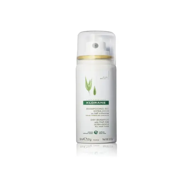 Klorane Dry Shampoo Ultra Gentle with Oat & Ceramide Ξηρό Σαμπουάν για Όλους τους Τύπους Μαλλιών 50 ml