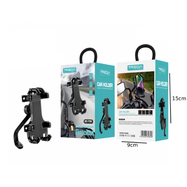 Treqa Βάση Κινητού για Μηχανή & Ποδήλατο BC-T39 - Motorcycle & Bicycle Phone Holder 017229 2