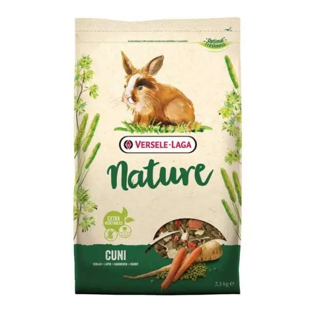 Versele Laga Πλήρης Τροφή Κουνελιού Nature Cuni 700gr Μονόχρωμο