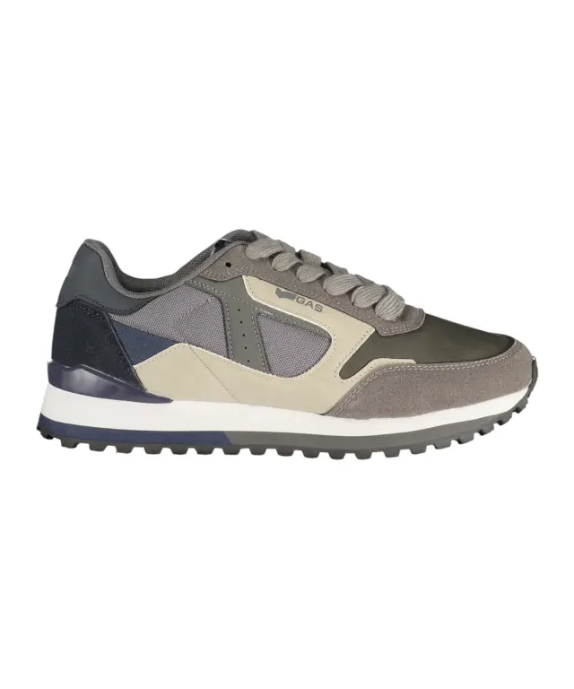 Gas - Ανδρικά Παπούτσια Sneakers Malik Mix GAM623905-0197 Γκρι
