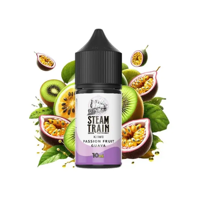 Steam Train Disposable Edition Kiwi Passion Fruit Guava 10ml/30ml