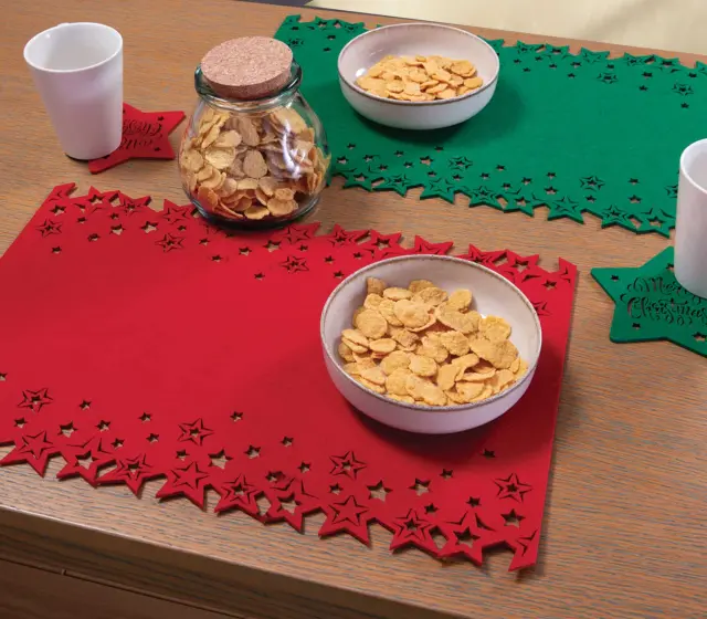 ΧΡΙΣΤΟΥΓΕΝΝΙΑΤΙΚΟ ΣΟΥΠΛΑ SNOW STAR 2 TMX NEF-NEF HOMEWARE RED 2