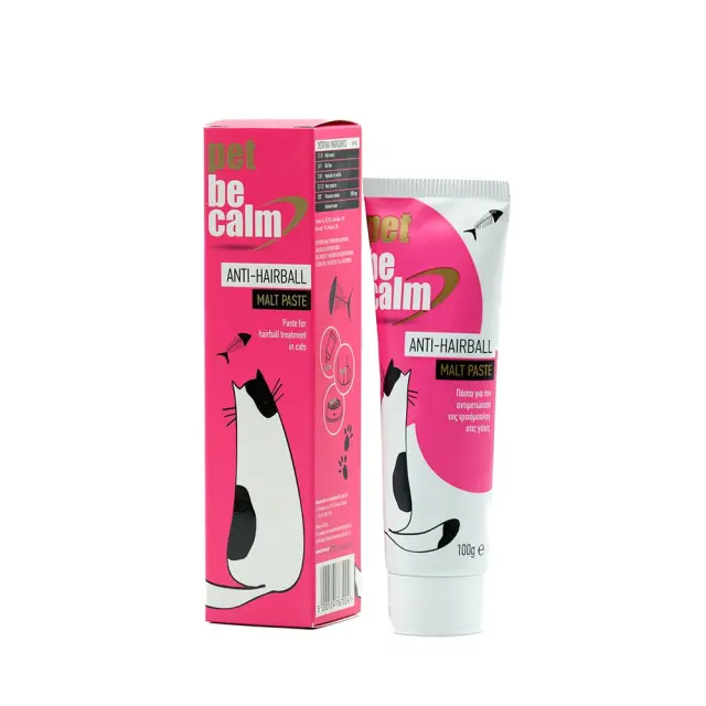 Pet Be Calm Anti-Hairball for Cats Paste - 100gr