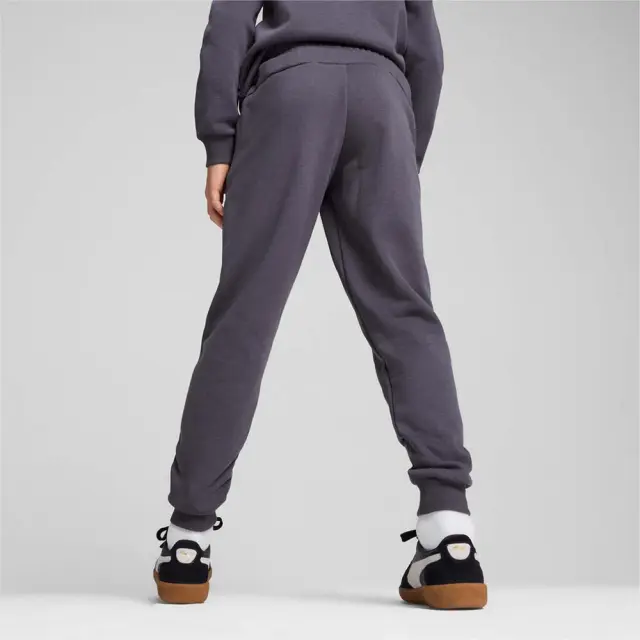 Puma Boy's Essentials Logo Fleece Pants Γκρι Σκούρο 586973-23 (Puma) 2