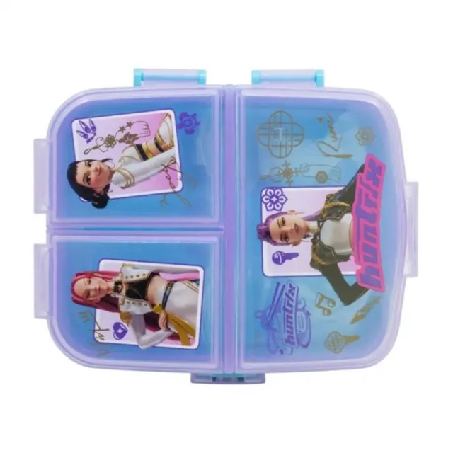 Φαγητοδοχείο πλαστικό XL MULTI COMPARTMENT SANDWICH BOX KPOP DEMON HUNTERS 80699 2