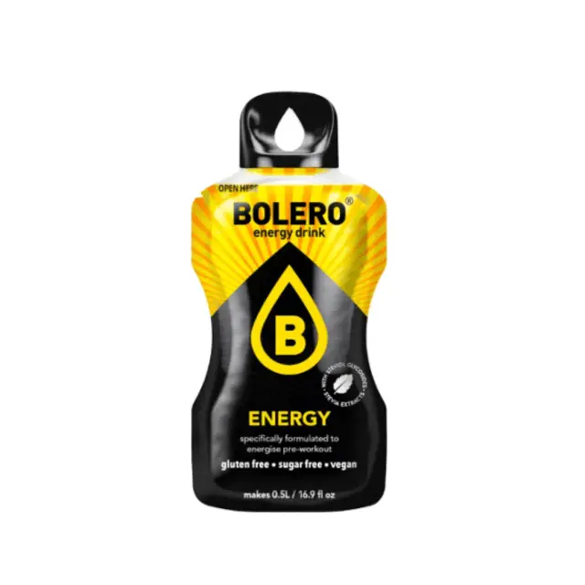 Bolero Energy Drink Flavoured Drink Mix Powder 7gr