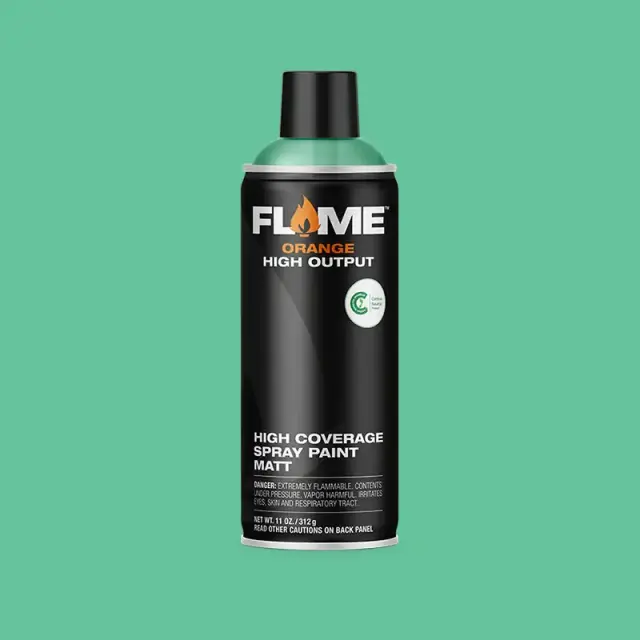 Flame Orange Spray Paint 400ml FO-666 Menthol