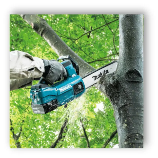 Makita DUC254RT - Αλυσοπρίονο Μπαταρίας Brushless 18V με Λάμα 25cm, με Φορτιστή + με 1 Μπαταρία (1x 5.0Ah) 2