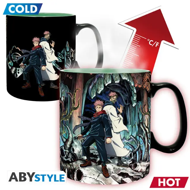 JUJUTSU KAISEN - Mug HeatChange- 460ml- Itadori + Sukuna