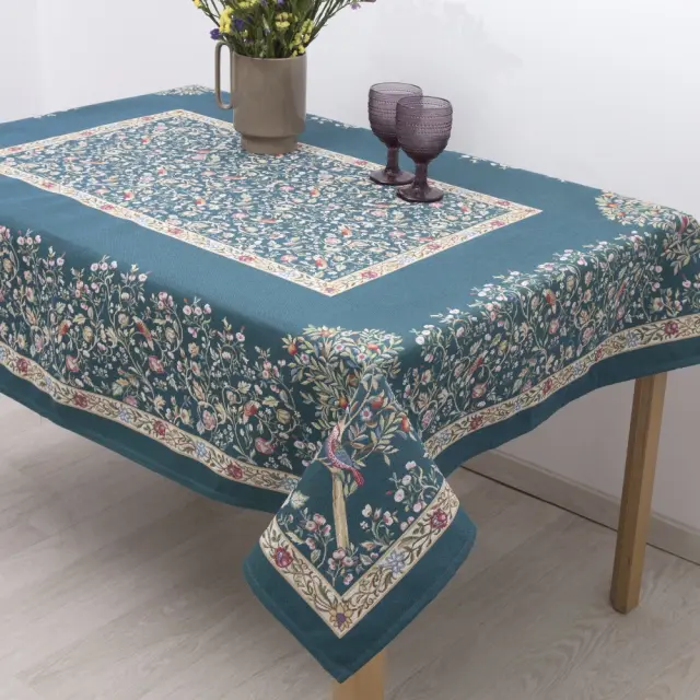 Τραπεζομάντηλο Dimeco Alina Green - 140 x 220
