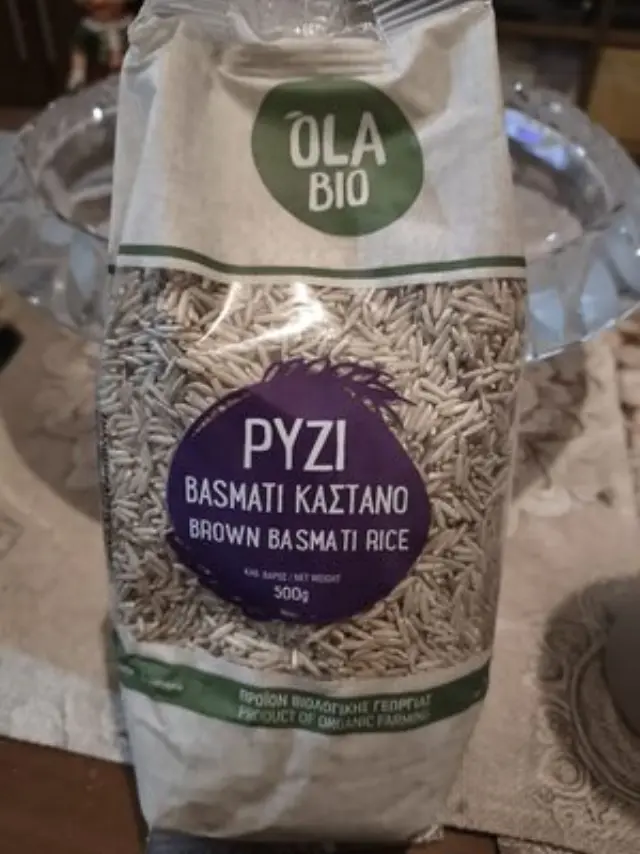 Ρύζι Μπασμάτι Καστανό ΒΙΟ 500g