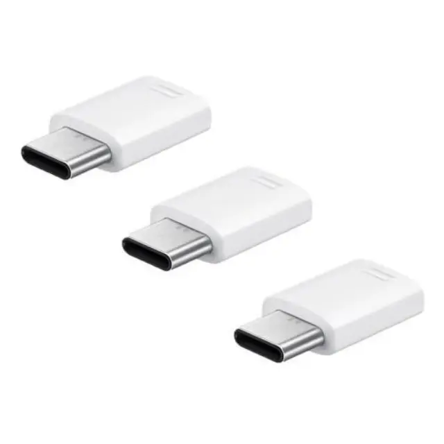 Αντάπτορας Samsung EE-GN930KWEG Micro USB (Female) σε USB C (Male) Λευκό (3 τεμ.) N53515