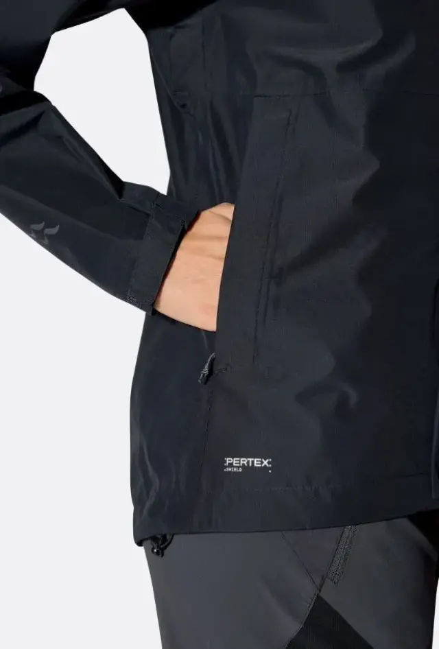 Rab Downpour Jacket Waterproof Γυναικείο Αδιάβροχο Galaxy Blue - Large 3