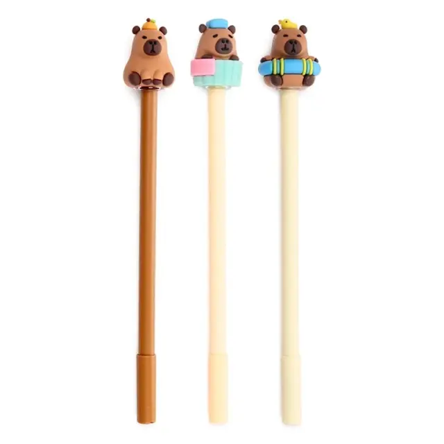 Στυλό που σβήνει CAPYBARA - Head Topper Erasable Gel Pen (1 τεμ-τυχαία επιλογή σχεδίου) PEN284