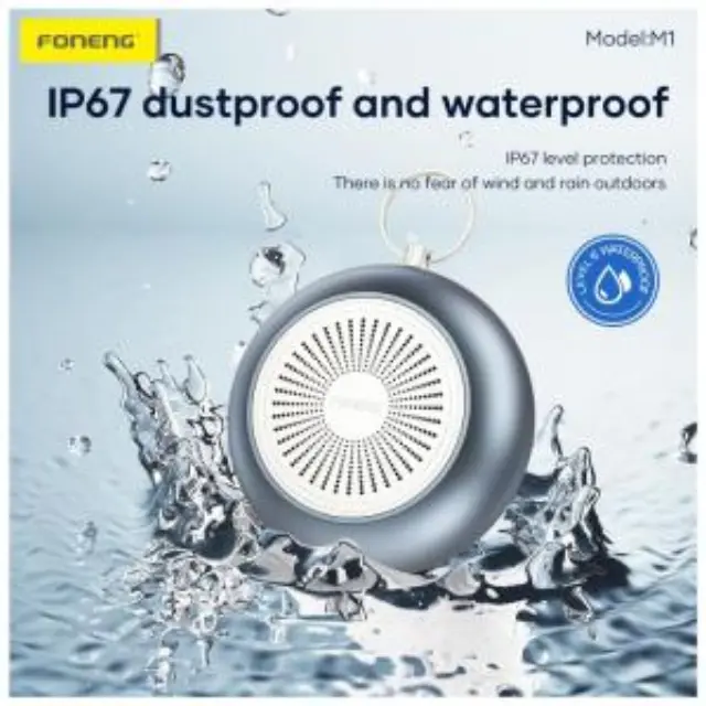 Φορητό Ηχείο Bluetooth Foneng M1 BT 5.4 1100mAh 5W Μπλε N70783 3