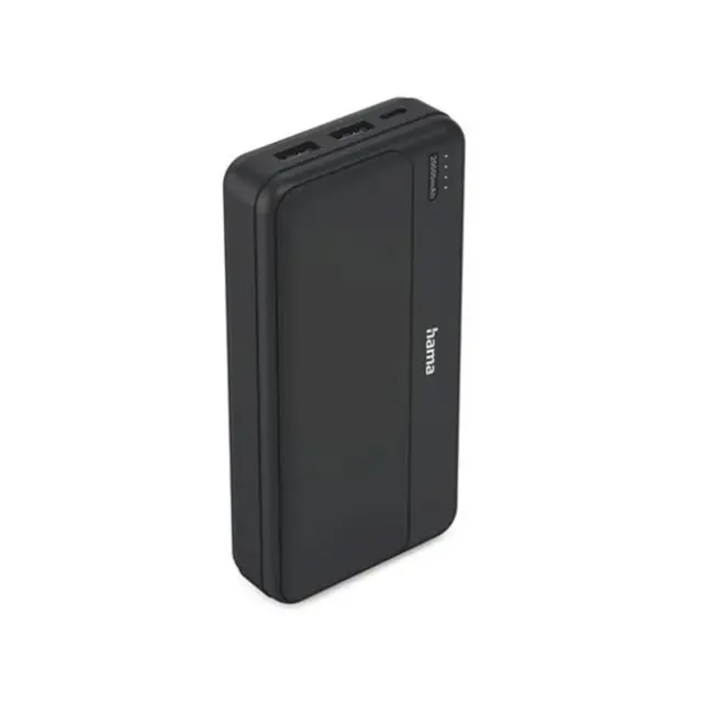 Hama PowerBank Pocket 20 20000mAh 2x USB-A Anthracite (201774)