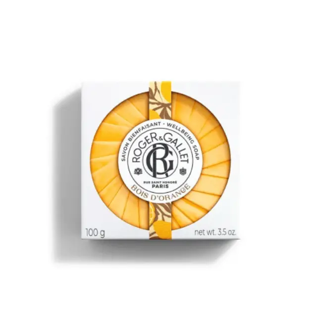 Roger & Gallet Fleur D'Osmanthus Soap Αναζωογονητικό Σαπούνι με Τονωτικό Άρωμα Άνθους Βερίκοκου, 100gr
