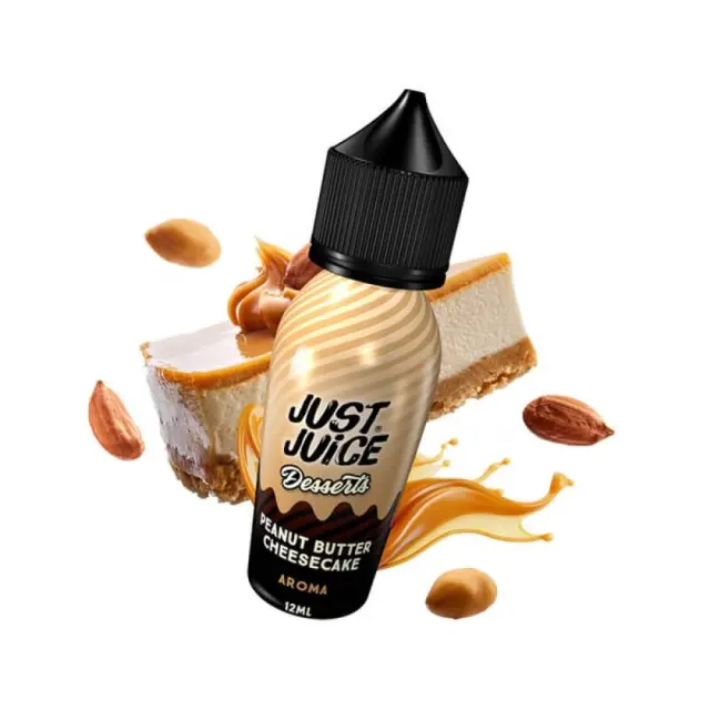 Just Juice Desserts Peanut Butter Cheesecake Flavour Shot 12ml/60ml 2