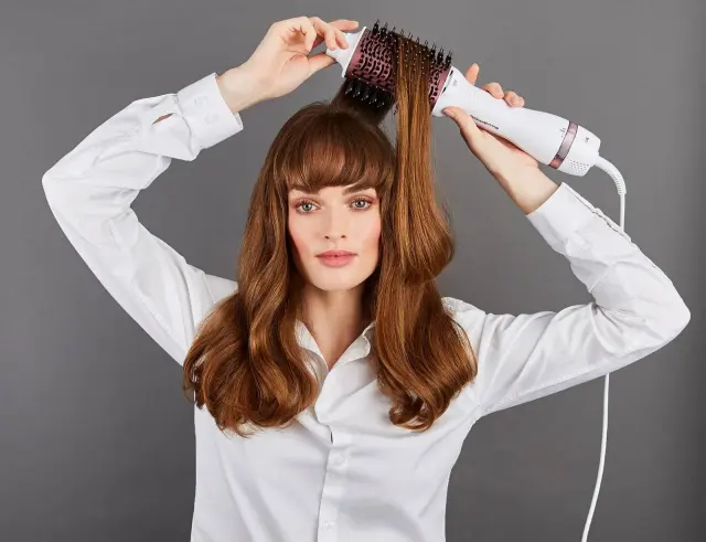 Ηλεκτρική βούρτσα μαλλιών Rowenta Air Brush Volumiser CF6135F0 με 3 επίπεδα θερμοκρασίας και ισχύ 800W CF6135F0 2