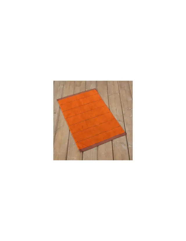 Nima Home Πατάκι Μπάνιου 50x80 Agua - Deep Orange Πορτοκαλί