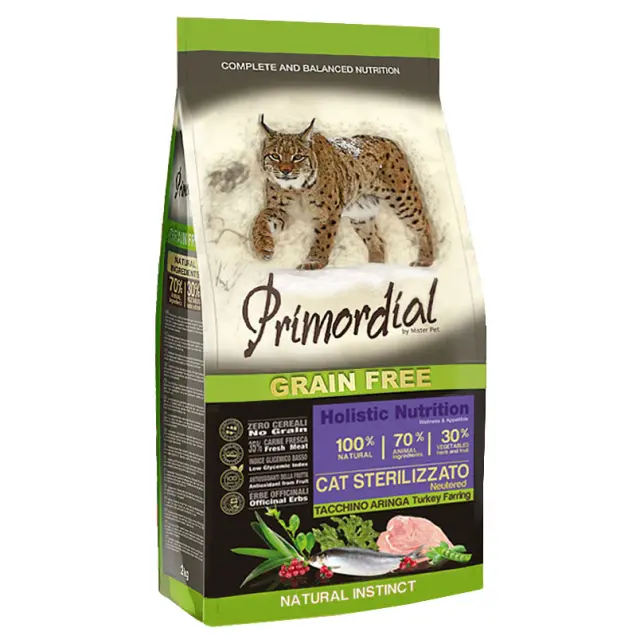 Primordial Cat Neutered Turkey-Herring 2kg