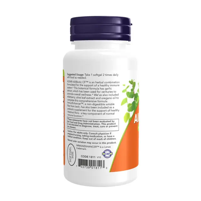 Now Foods AlliBiotic CF™ - Immune System Support 3