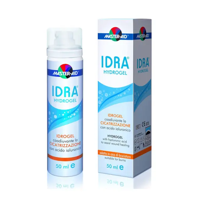 Masteraid Idra Hydrogel Υδρογέλη Με Υαλουρονικό Οξύ Για Επούλωση Των Πληγών, 50ml