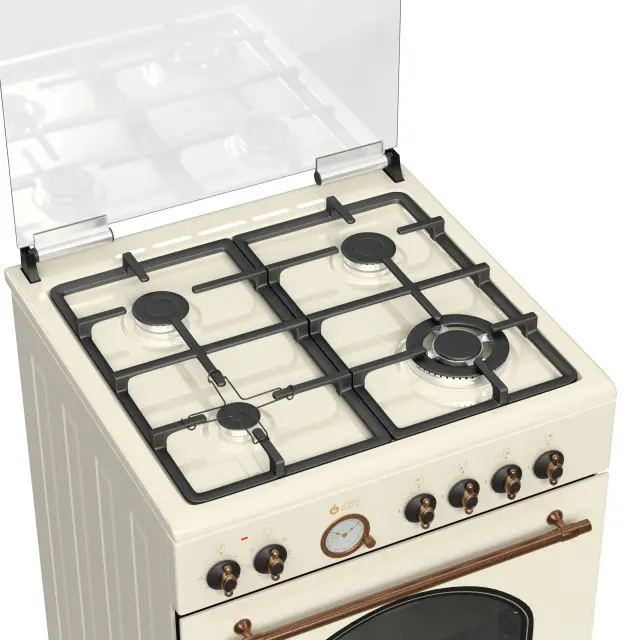 THERMOGATZ - ΚΟΥΖΙΝΑ ΜΙΚΤΗ TGS 4320 BEIGE TURBO 2