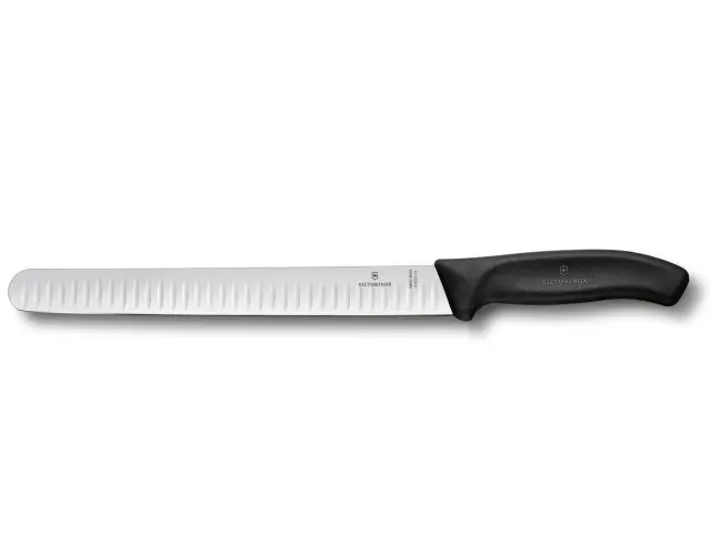 Μαχαιρι τεμαχισμού Victorinox Swiss Classic με αυλακώσεις και μήκος λεπίδας 25cm - Black6.8223.25B 2
