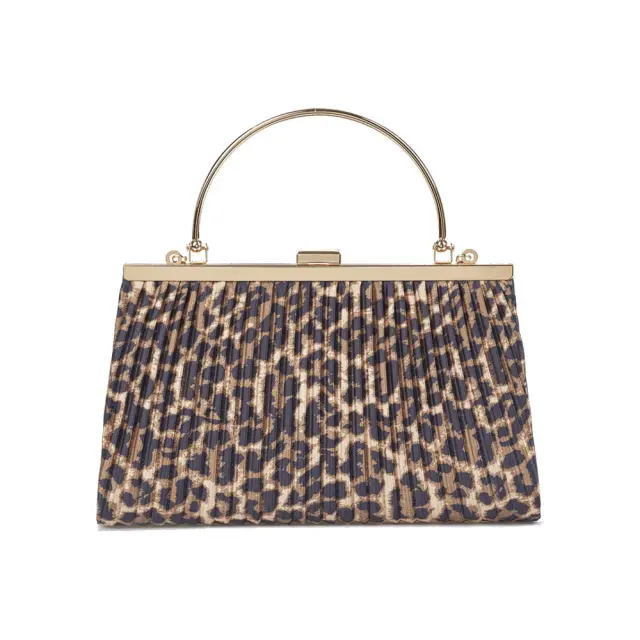 Verde Γυναικεία Τσάντα Αμπιγιέ 01-0002183 ANIMAL PRINT