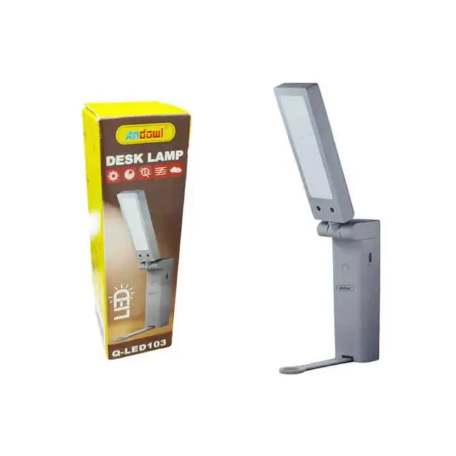Andowl Φορητό Φωτιστικό Γραφείου Q-LED103 – Portable LED Desk Lamp 0751129