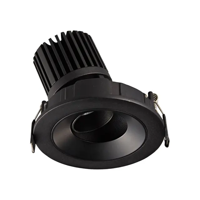 Presto 04346/B/C Χωνευτό κινητό σποτ led 12W 4000K μαύρο