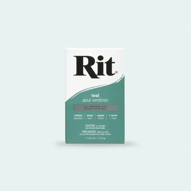 Rit Dye Powder All-Purpose Βαφή Υφασμάτων – Teal 31,9g 2