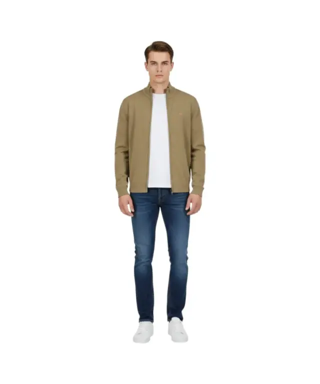 Napapijri - Ανδρική Ζακέτα Πουλόβερ Decatur 2.0 FZ Relaxed Fit NP0A4H0W-G3A Πράσινο - S