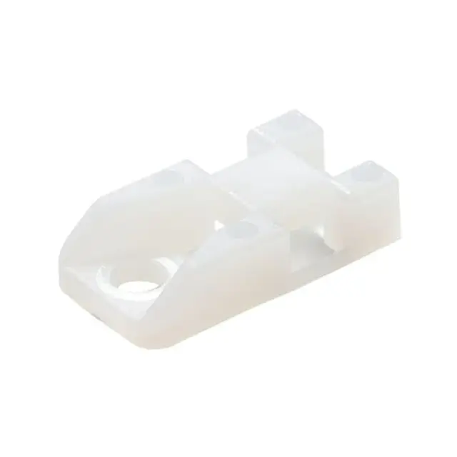 Cable Tie Mount Base Ty-Rap 2-Way Screw-Mounted Nylon Natural