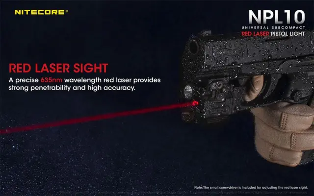 ΦΑΚΟΣ LED NITECORE NPL10, Set με μπαταρία CR2 2