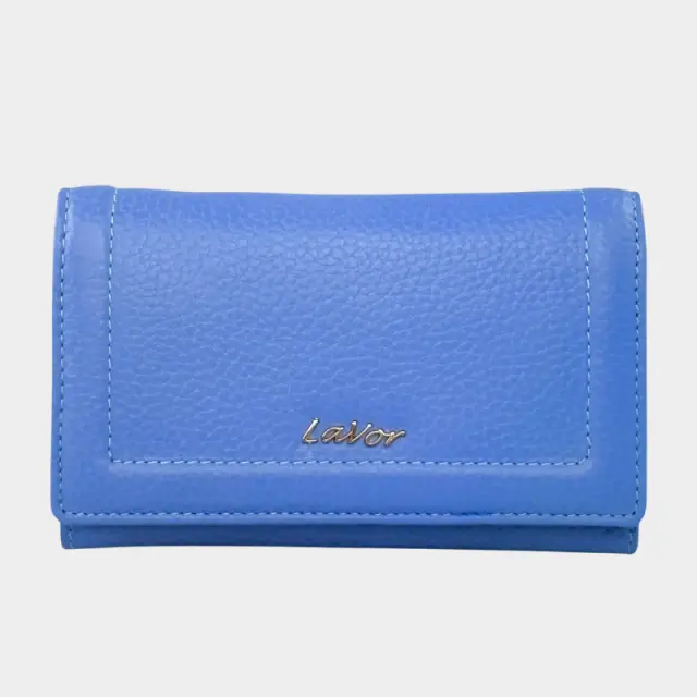 Δερμάτινο Πορτοφόλι Lavor 1-6156 Γαλάζιο - ONESIZE