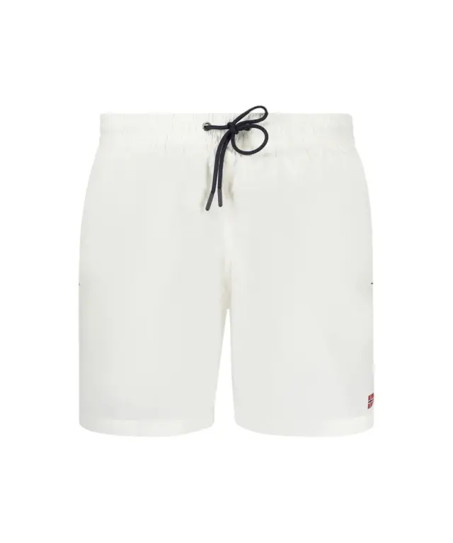 Norway Nautical School - Ανδρικό Μαγιό Σόρτς 858310-WHITE Λευκό - XL