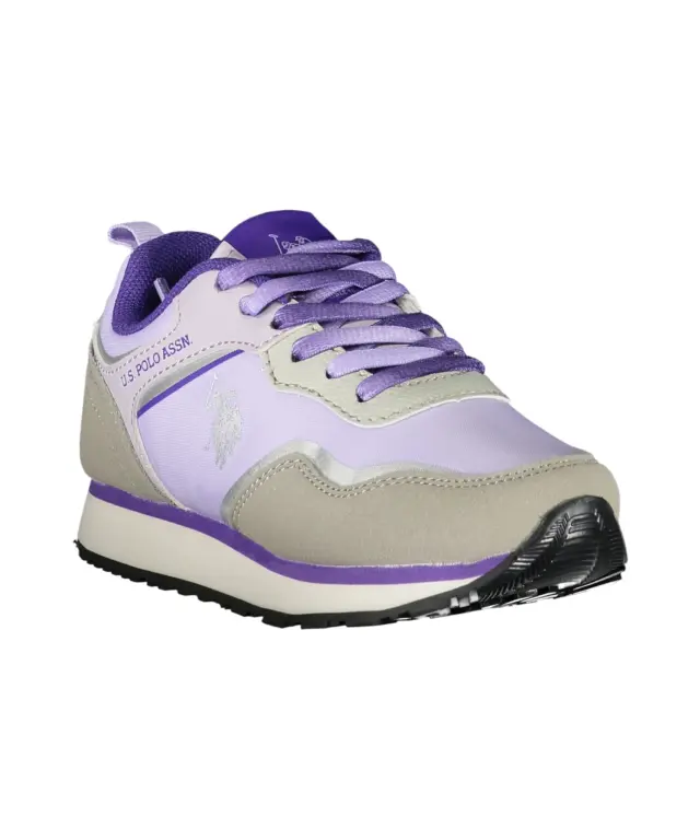 U.S. Polo Assn. - Γυναικεία Sneakers Nobik NOBIK010KCNH3-LIL-GR Λιλά 2