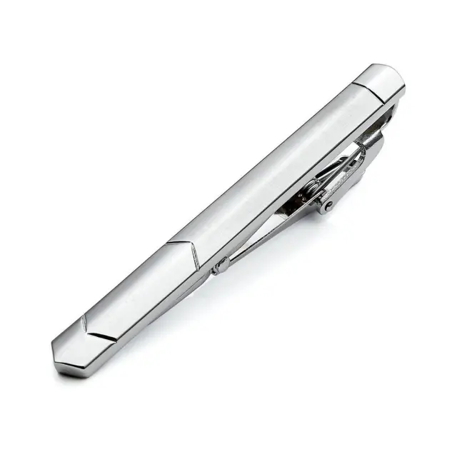 Ασημί Κλιπ Γραβάτας 6 cm – LGD-TC/116