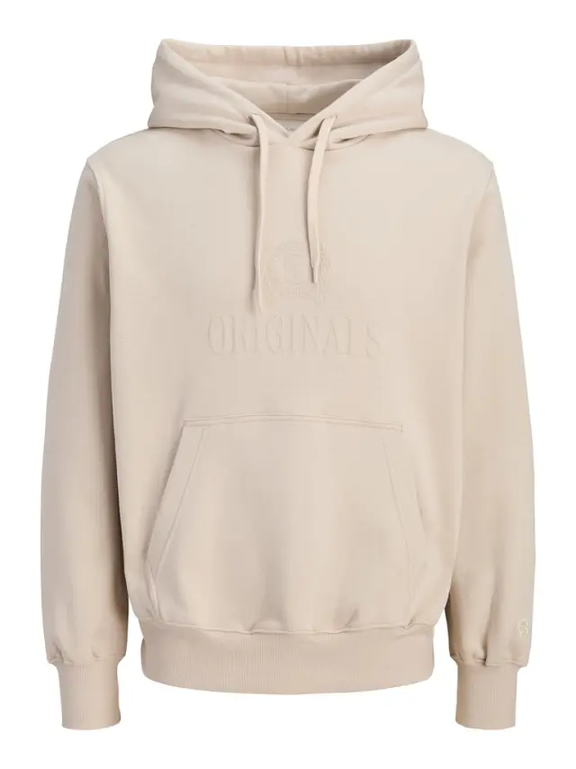 JORFREDERIKSBERG MONOGRAM SWEAT HOOD SN - Feather Gray