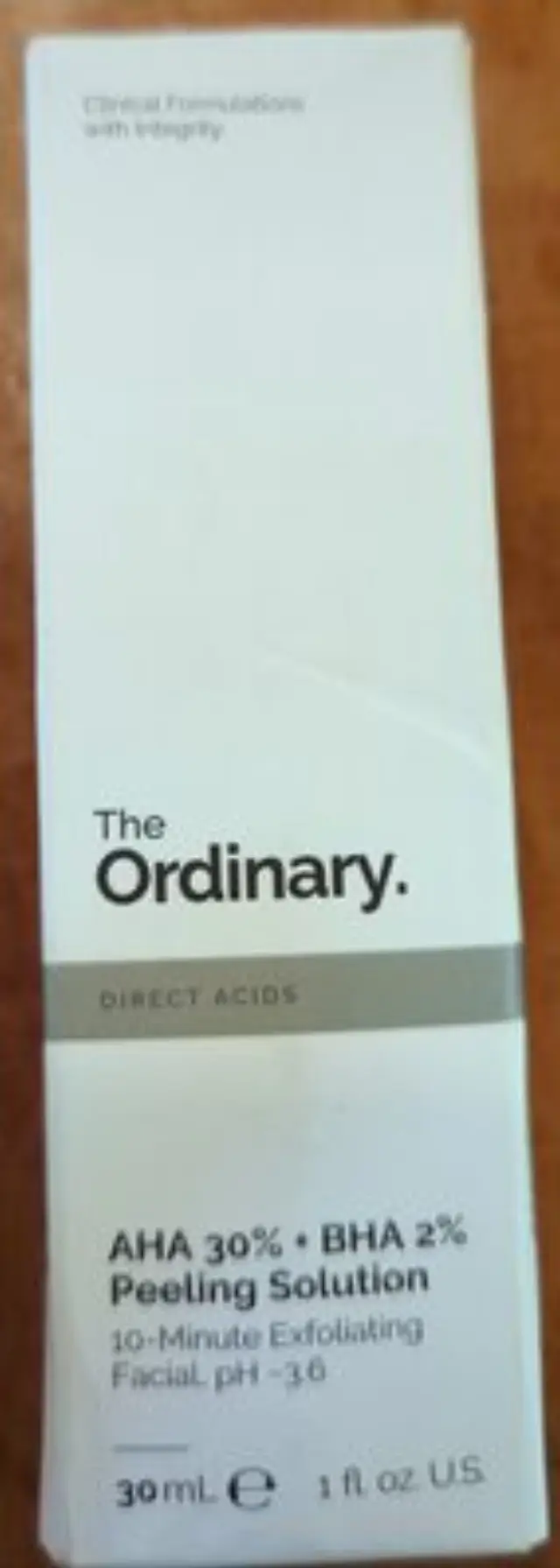 The Ordinary AHA 30% + BHA 2% Peeling Solution, Serum Απολέπισης Προσώπου κατά των Ατελειών 30ml